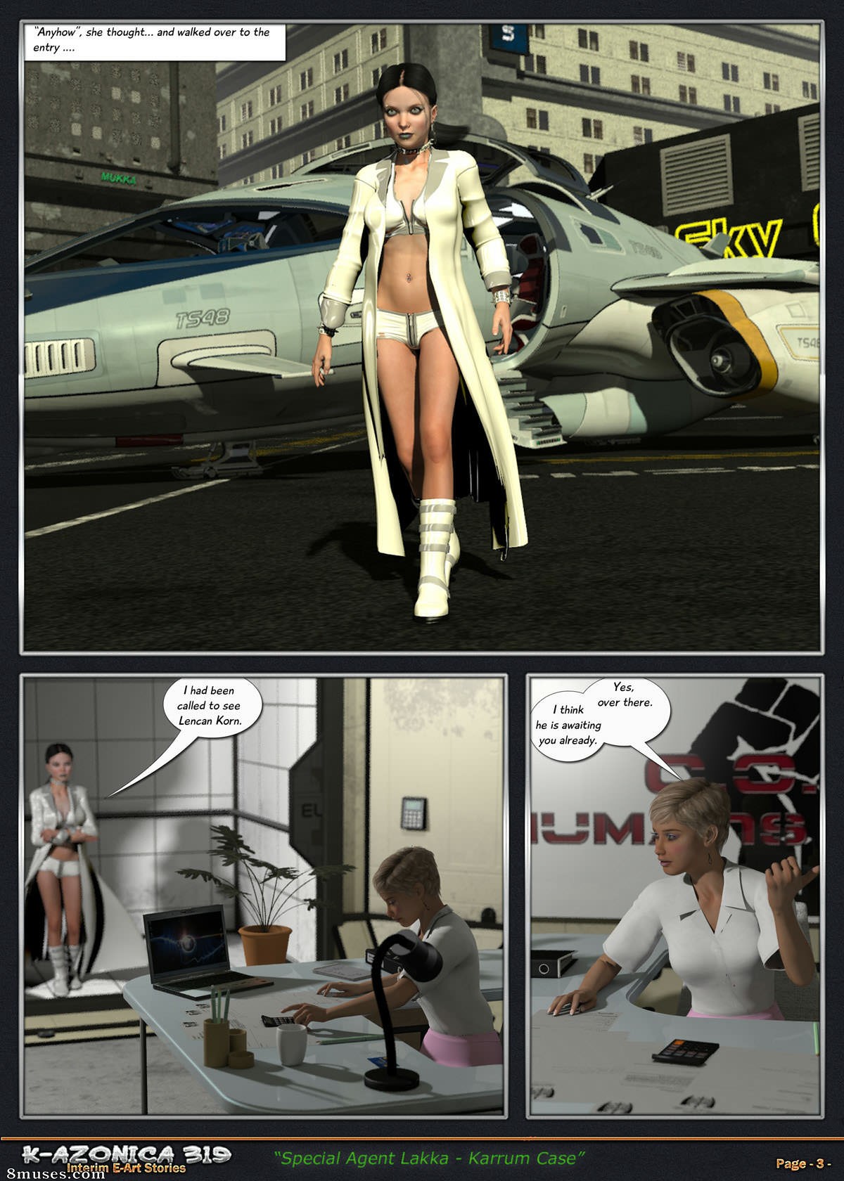 3D-XXX - Special Agent Lakka - The Karrum Case - Page 4