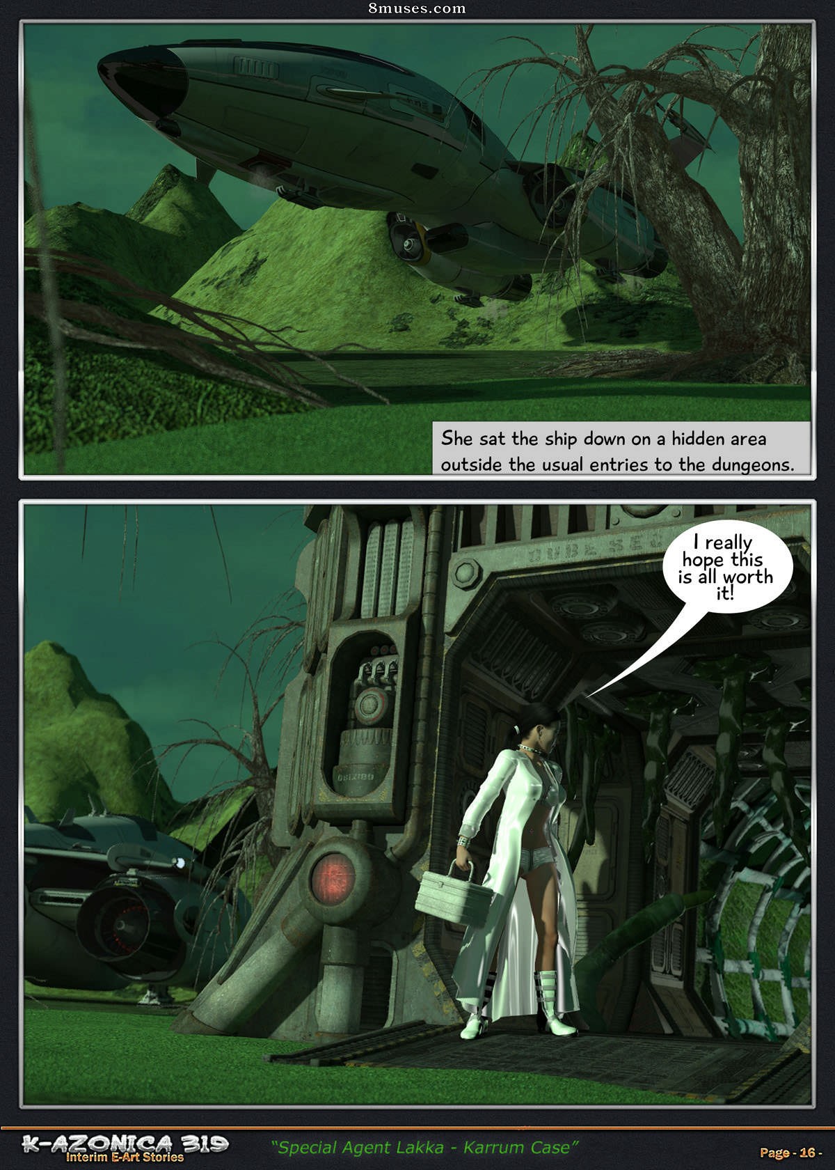 3D-XXX - Special Agent Lakka - The Karrum Case - Page 17