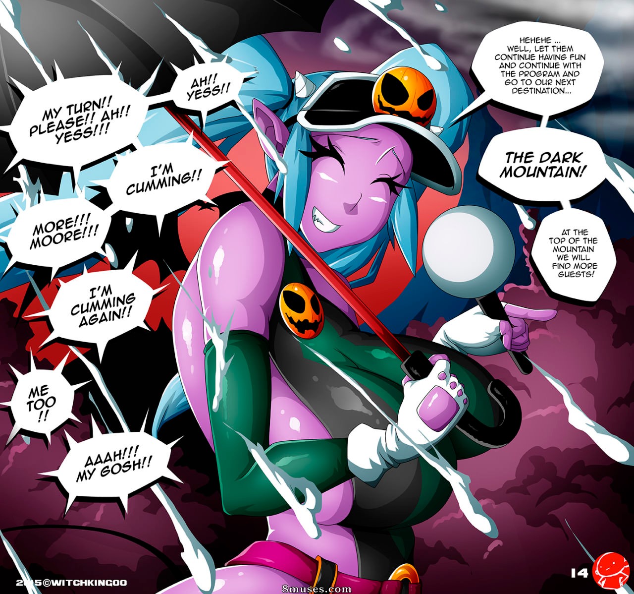 Witchking00 Comics - Super Special Halloween 2015 - Page 15
