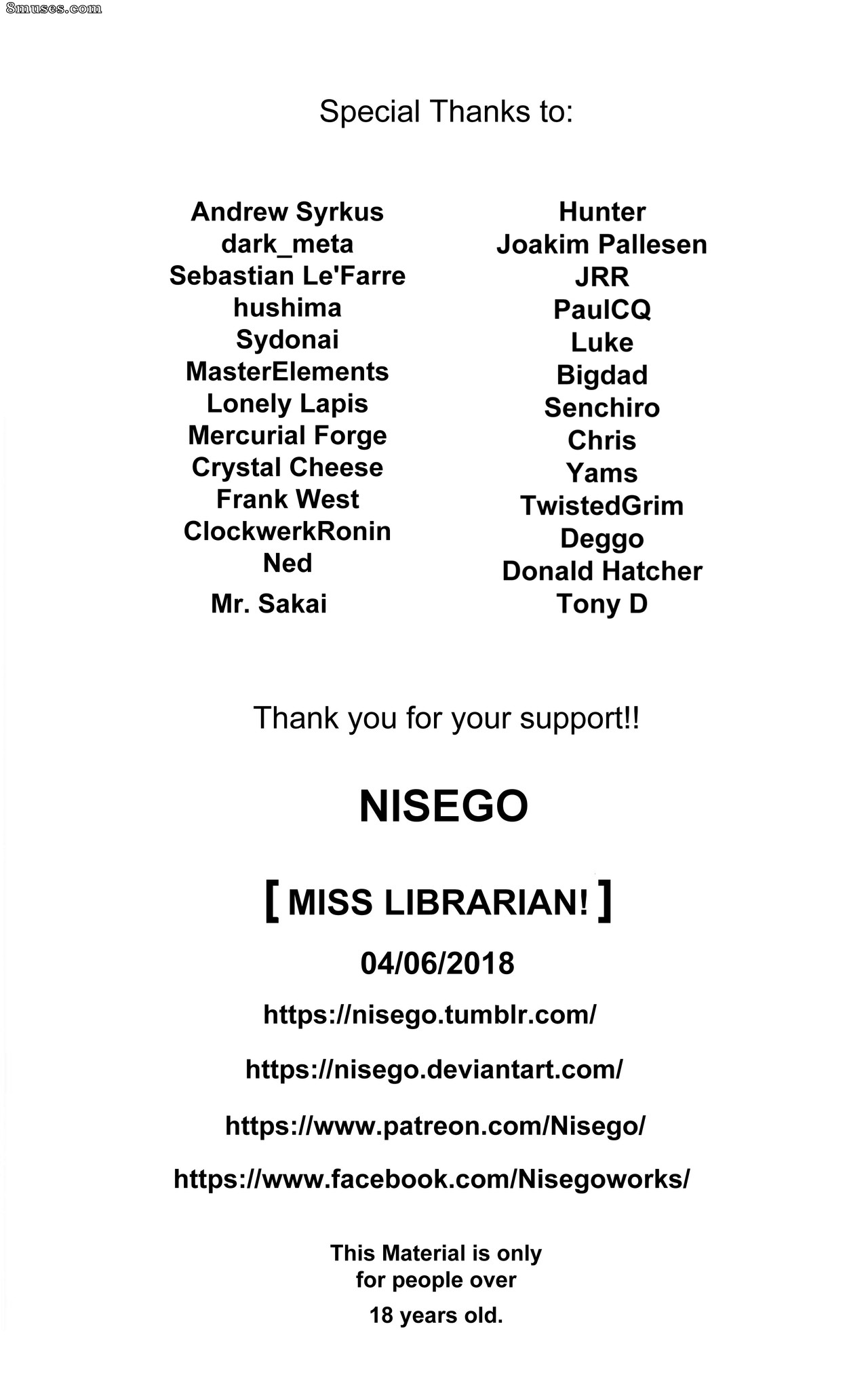 Nisego - Señorita Bibliotecaria - Página 17