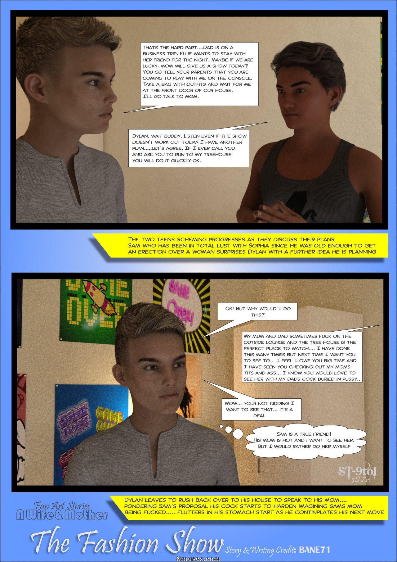 The FanArt Stories - Issue 1 - The Fashion Show - Page 3