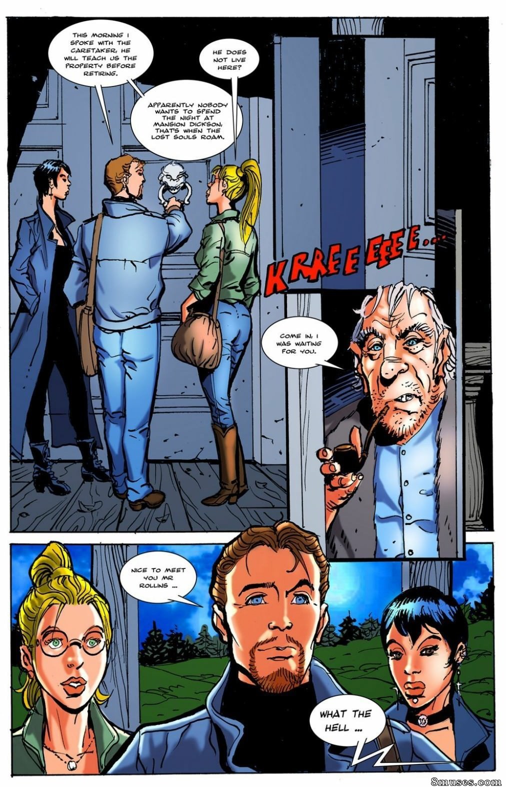 The Mansion in the Big Hills - Issue 1 - Page 4