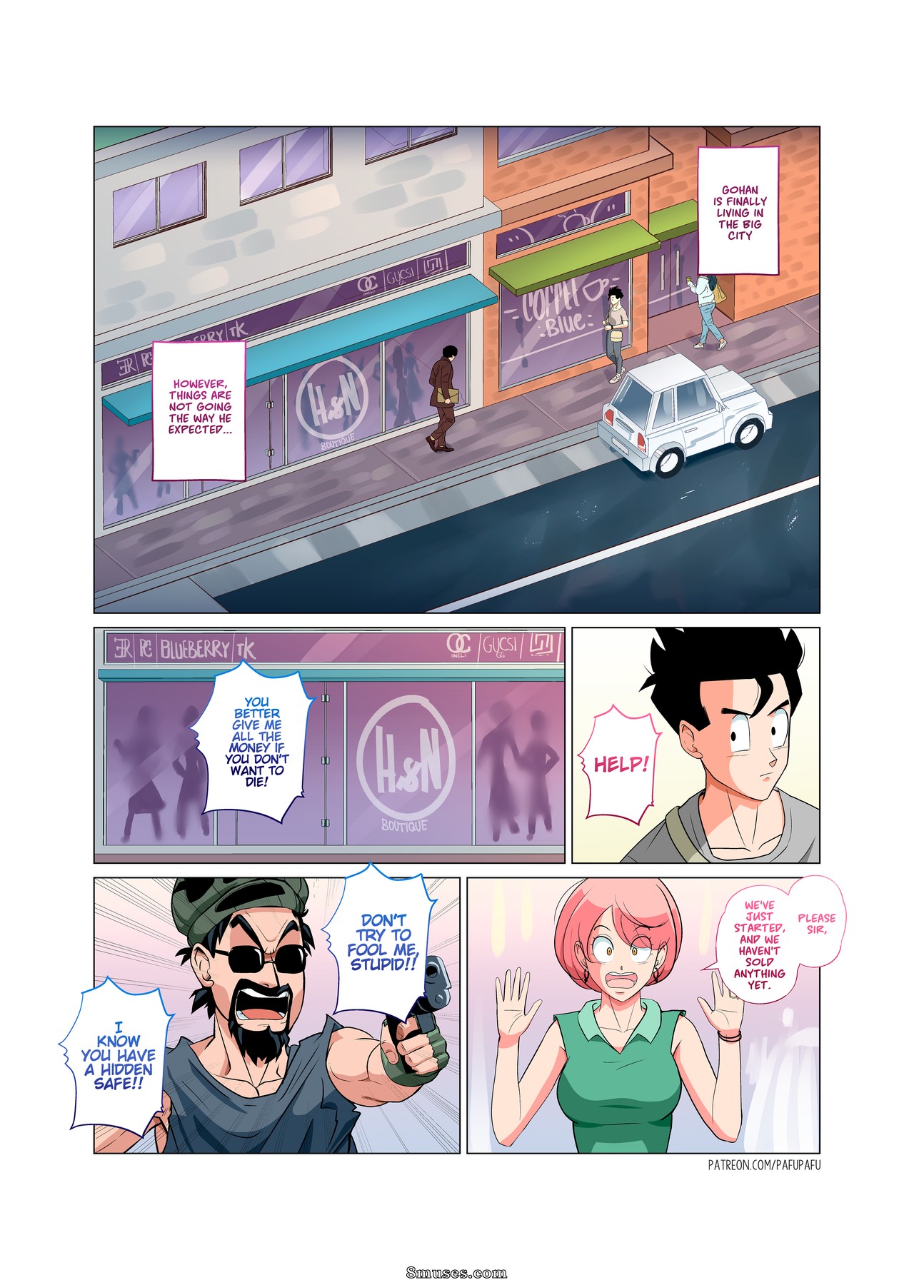 DragonHall - Gohan vs Bulma! - Page 2