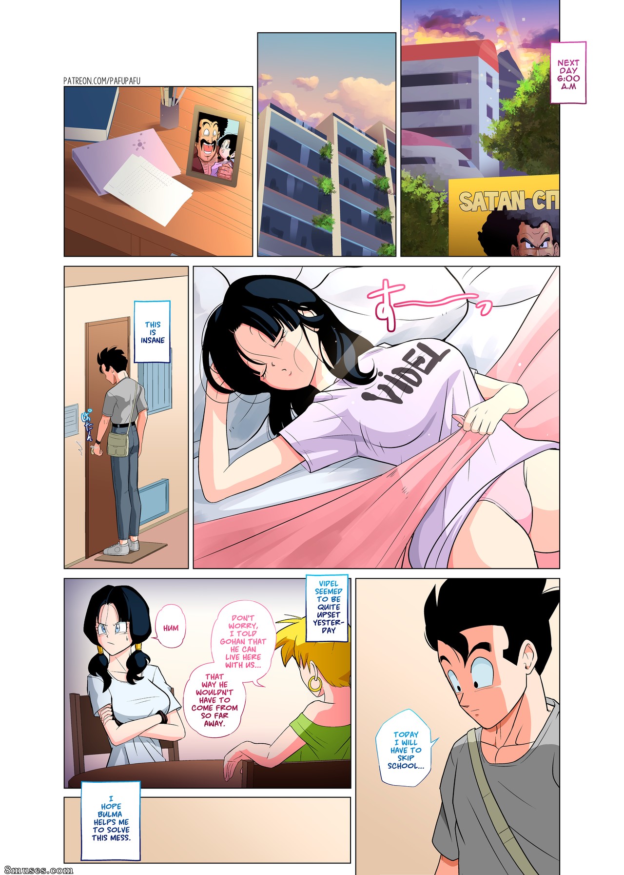 DragonHall - Gohan vs Bulma! - Page 1