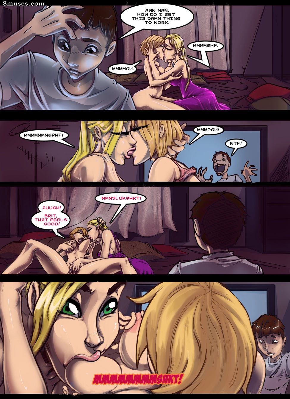 XXXBattery Comics - Partouze de ses rêves - Page 4