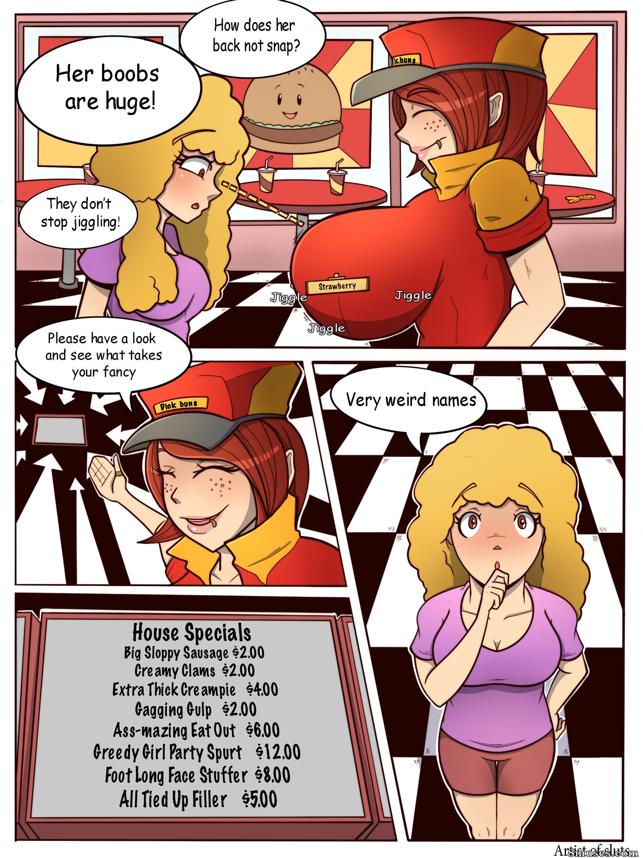 Artist of Sluts - Dick Buns - Page 2