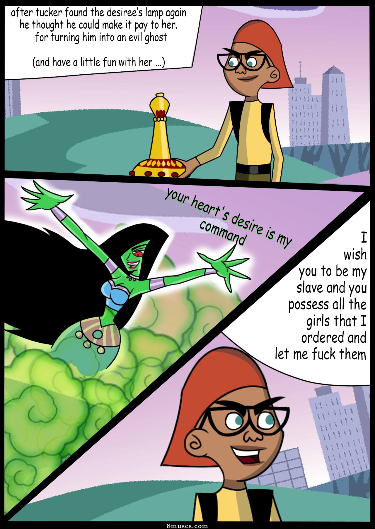 Danny Phantom Collection - The Desiree of Tucker - Page 1