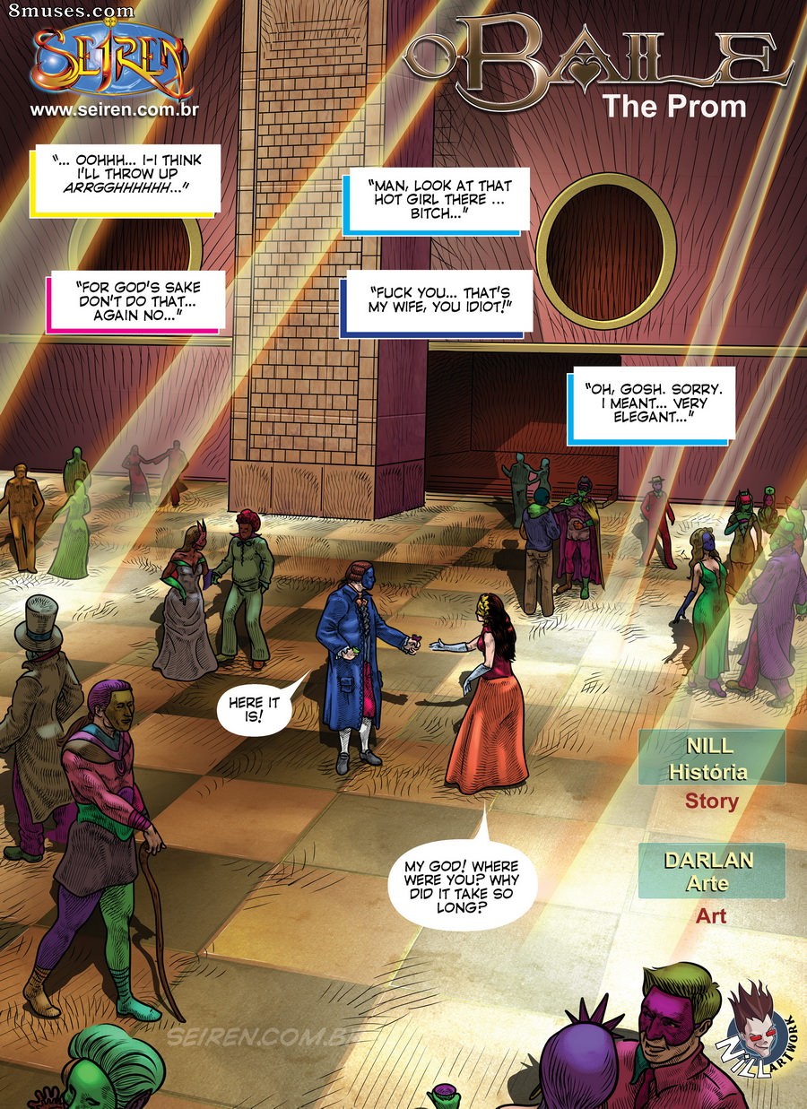 Seiren.com.br Comics - O baile de formatura - Página 2