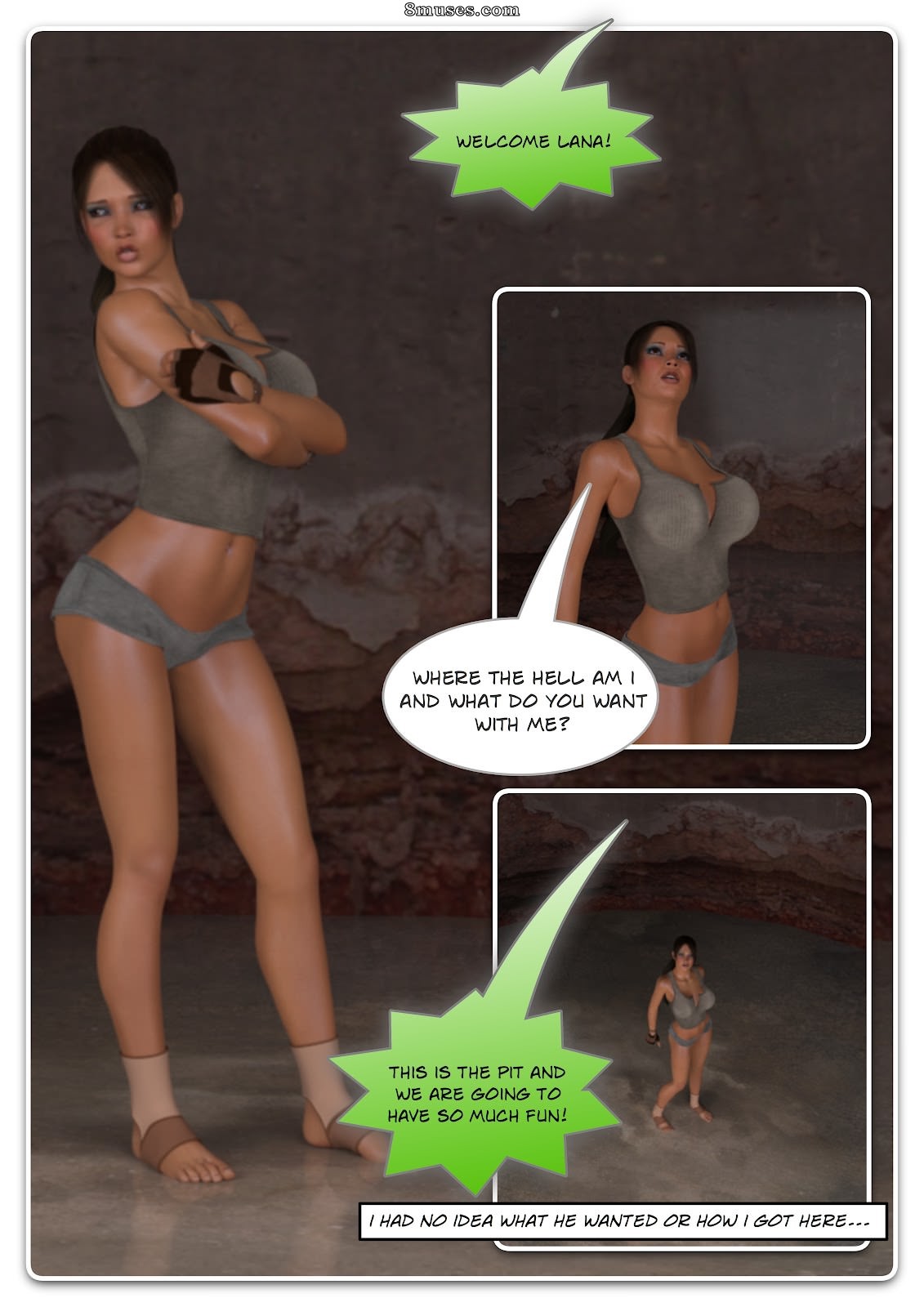 Gunner Steve - Lara Croft - O poço - Página 2
