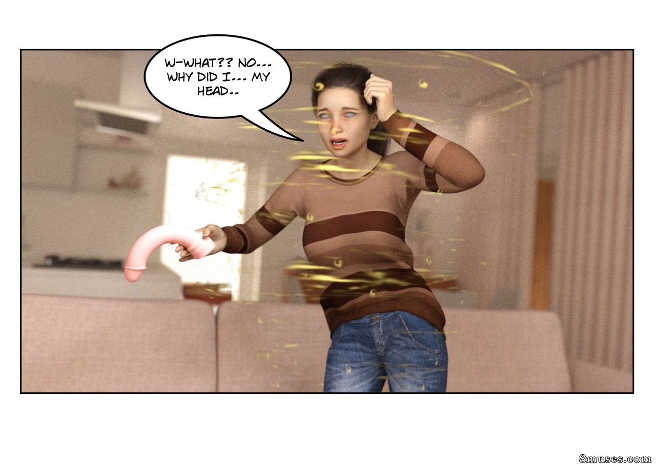 Abimboleb Comics - Dildo de niña malcriada - Página 8