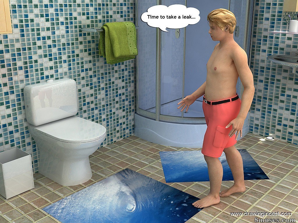 3D - Mom goes for a ride on top of her sonny - Page 1