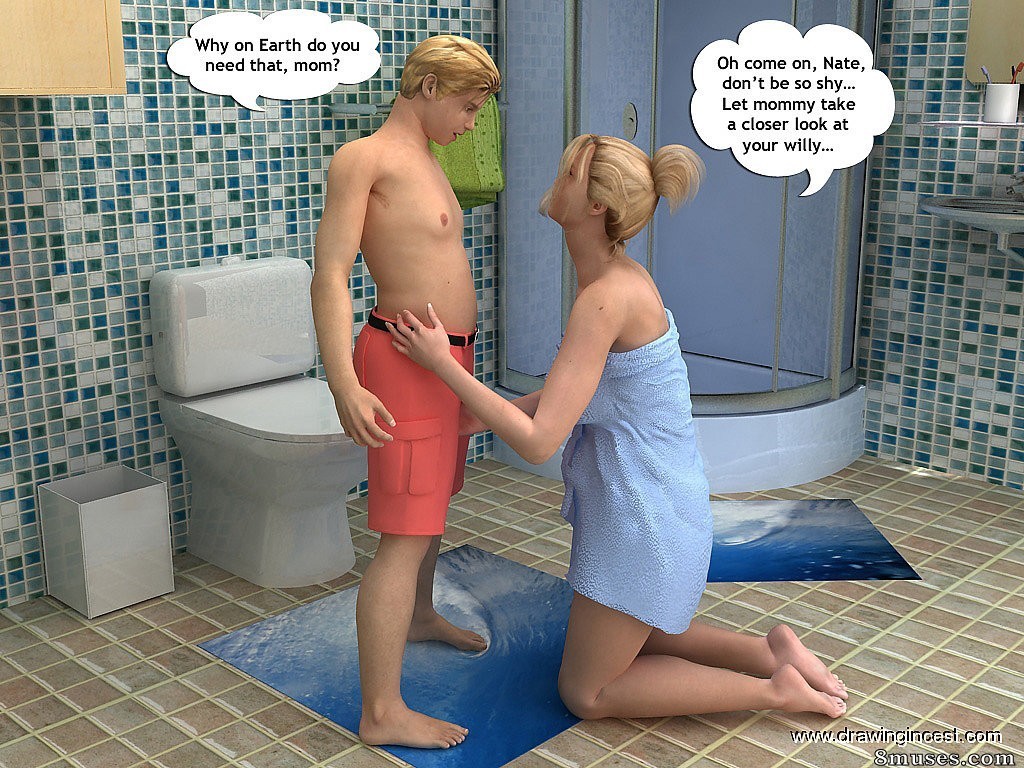 3D - Mom goes for a ride on top of her sonny - Page 4