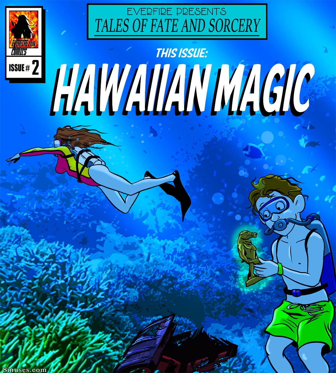 Everfire Comics - Magia hawaiana - Página 1