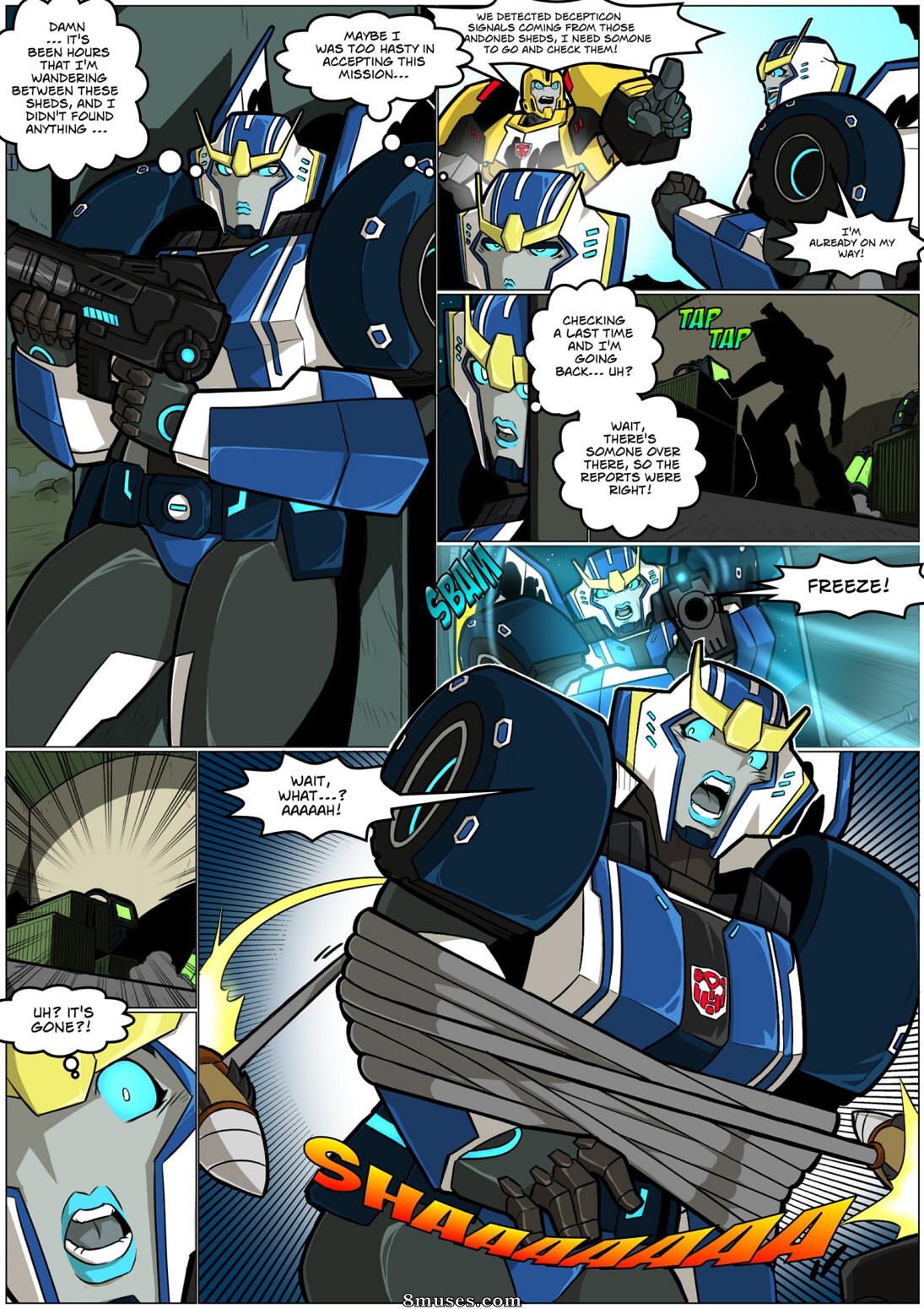 MAD-Project Comics - Les Transformers - Page 1