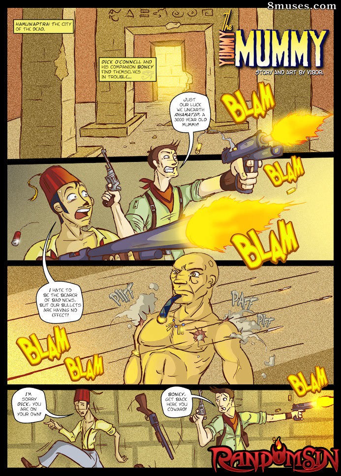 Vibor Comics - A Múmia Deliciosa - Página 1