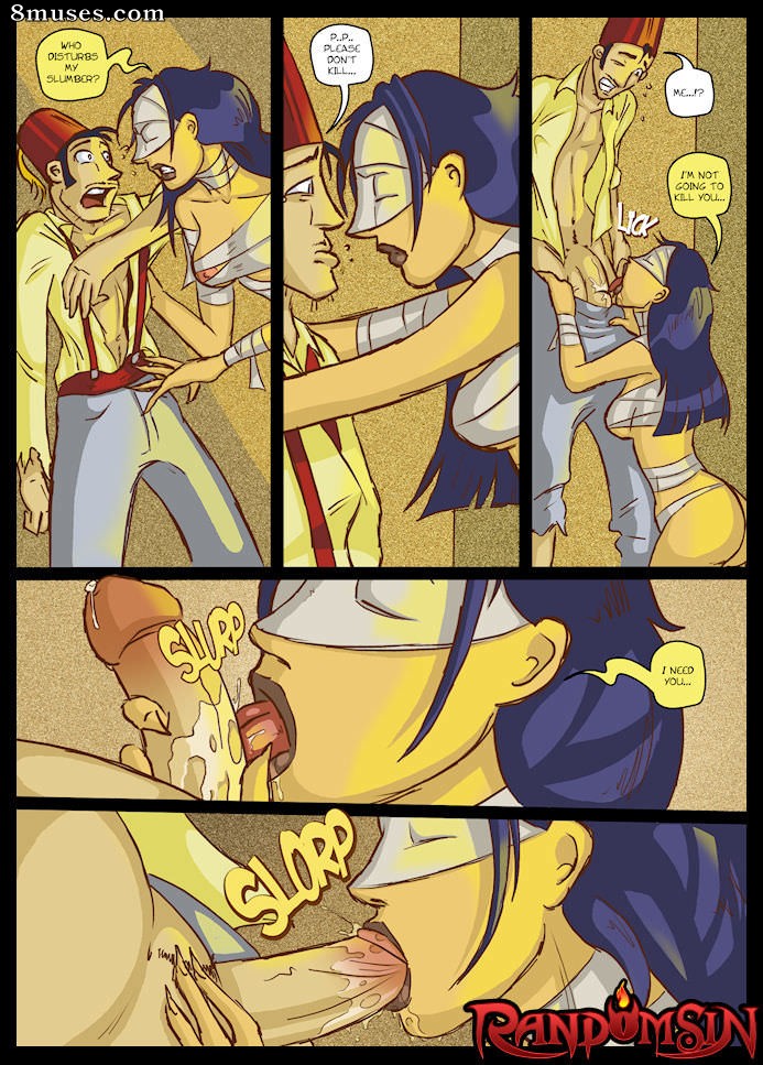Vibor Comics - La momie appétissante - Page 3