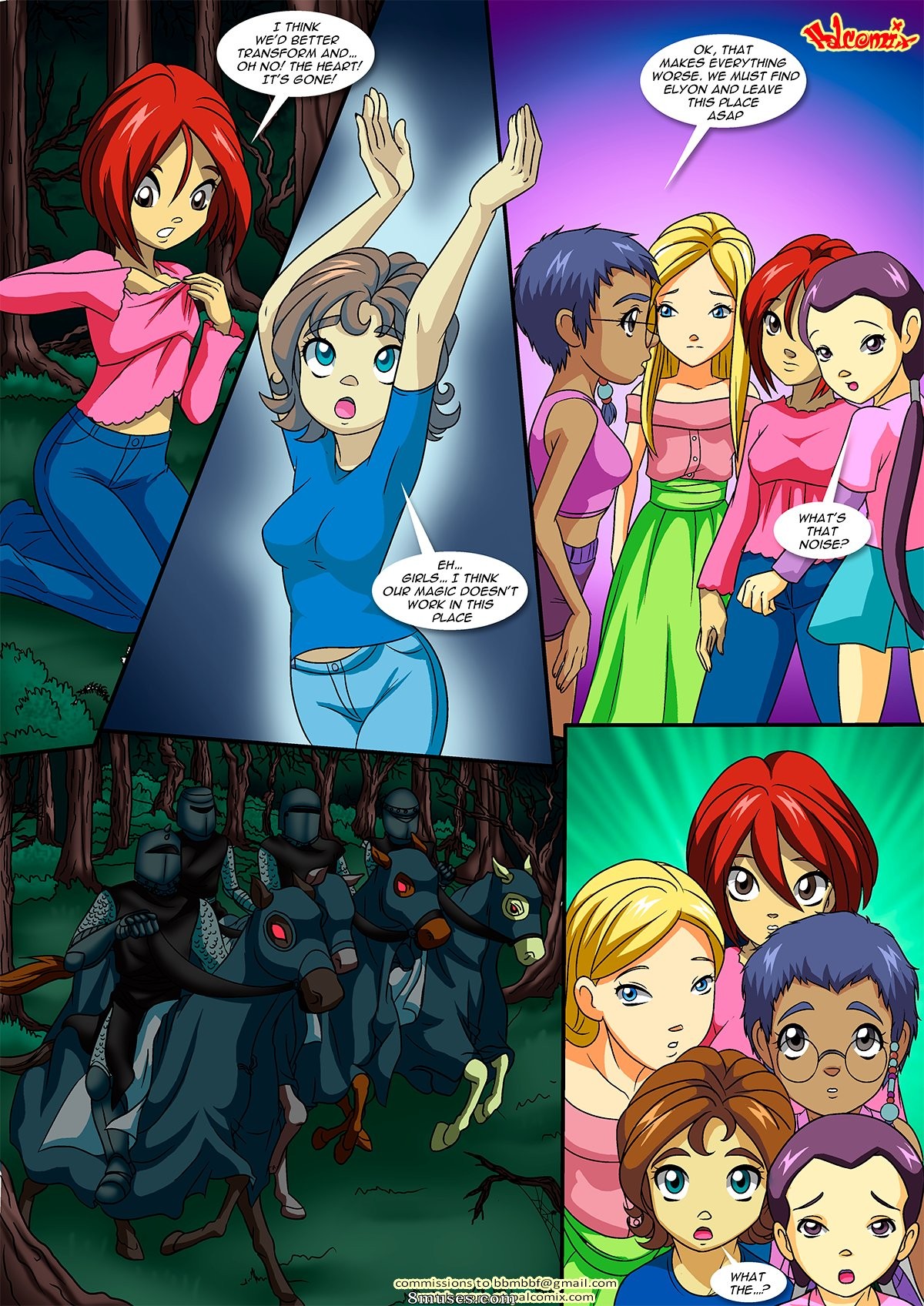 PalComix Comics - W.I.T.C.H. - Esclavas de la inquisición - Página 6