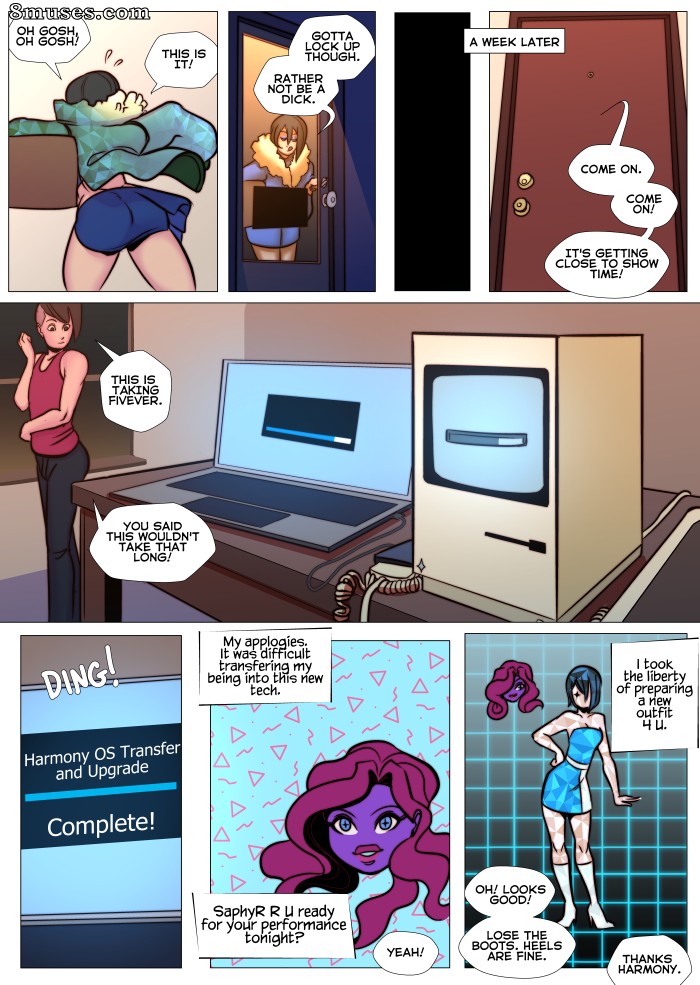 NotZackForWork Comics - Glamourosa - Página 6