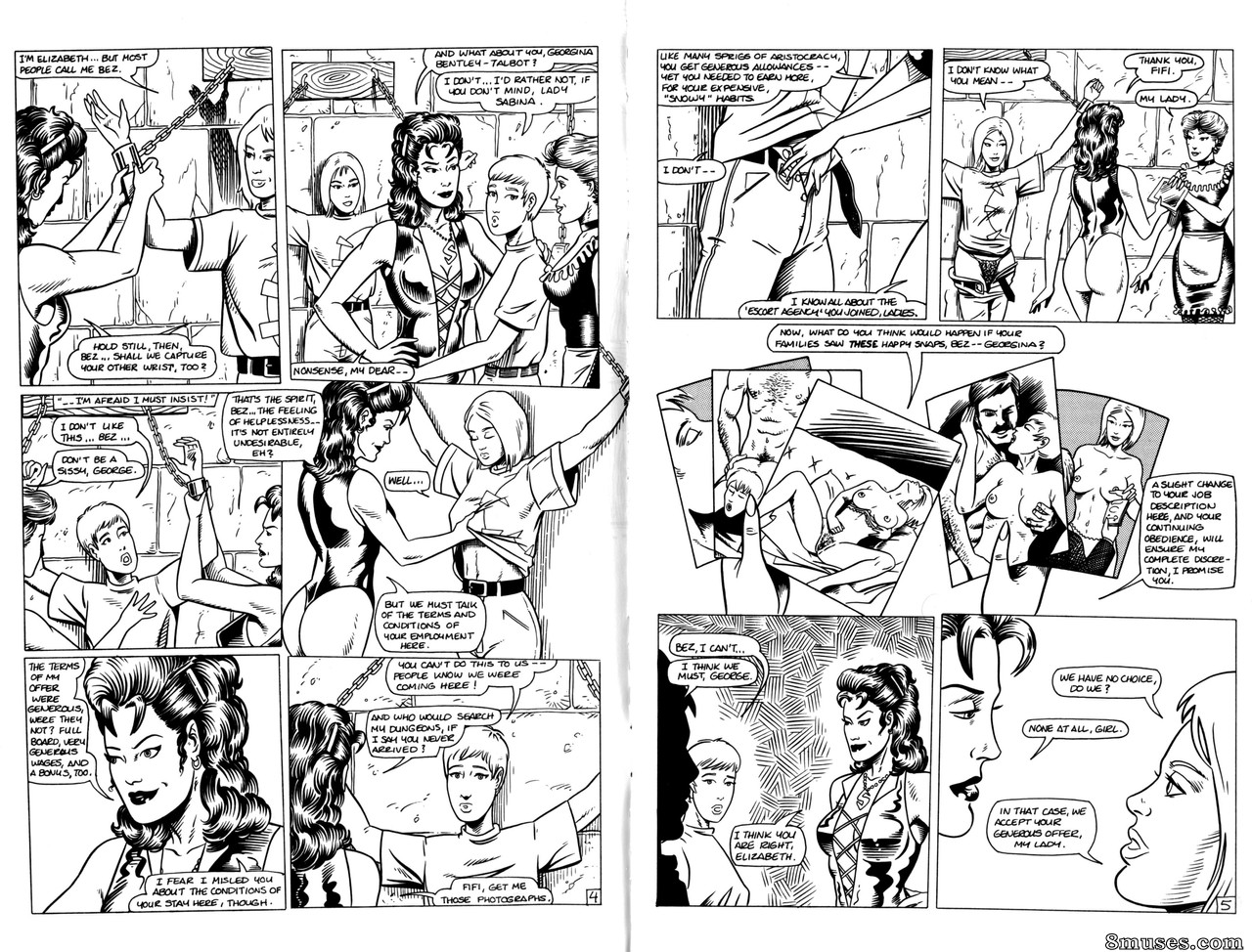 EROS Comics - Naring Sabina mistress of escapes 05 - Page 4