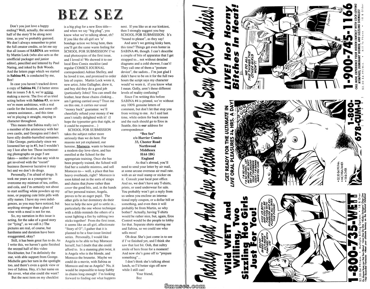 EROS Comics - Naring Sabina mistress of escapes 05 - Page 14
