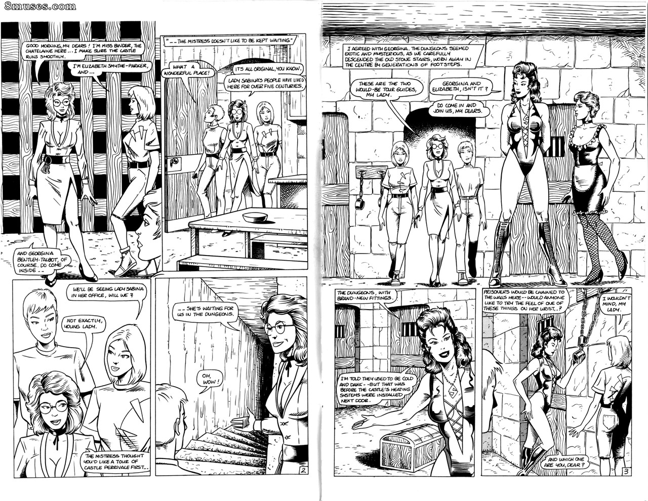 EROS Comics - Naring Sabina maîtresse des évasions 05 - Page 3