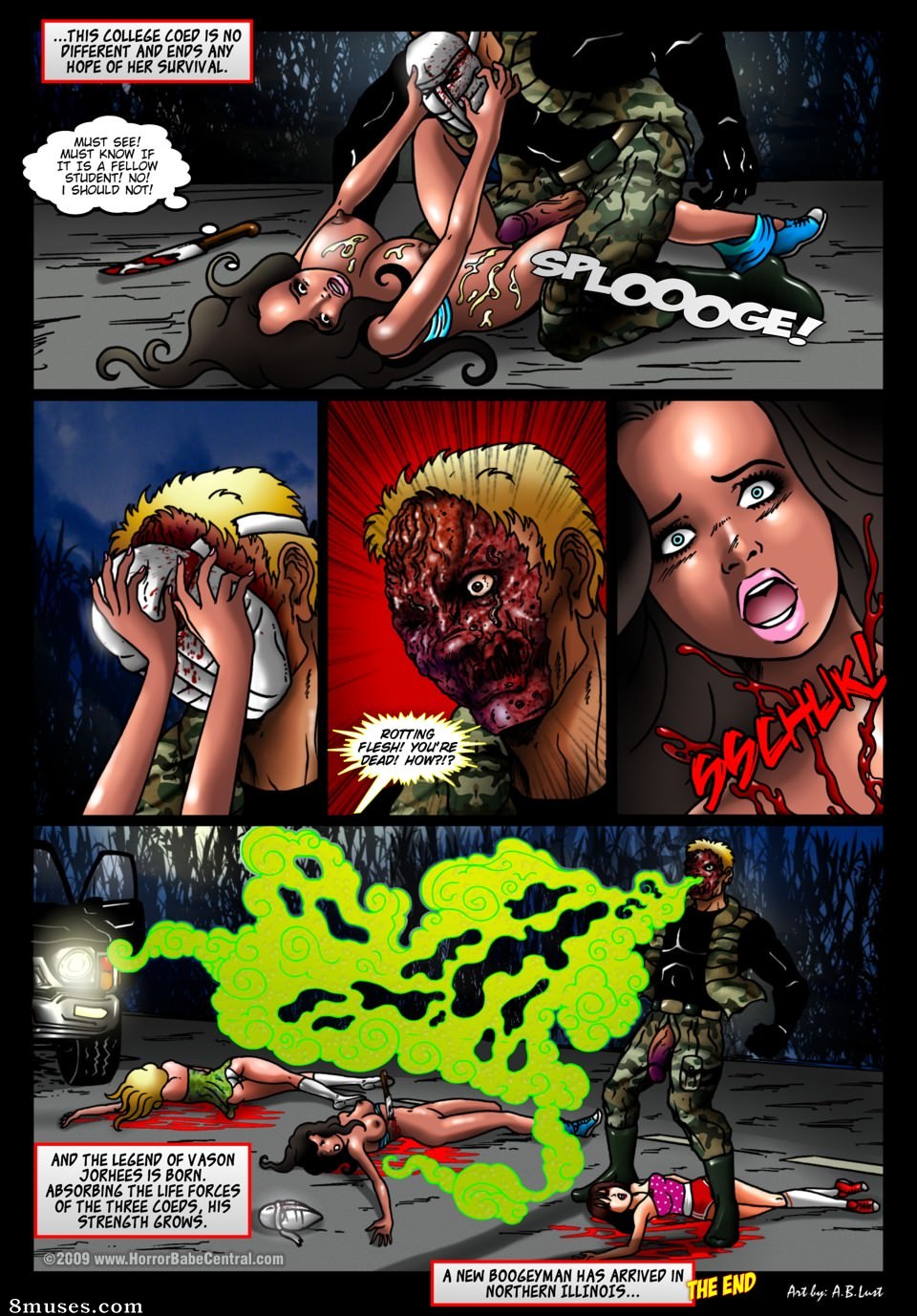 Horror Babe Central - The Legend Of Vason Jorhees - Page 5