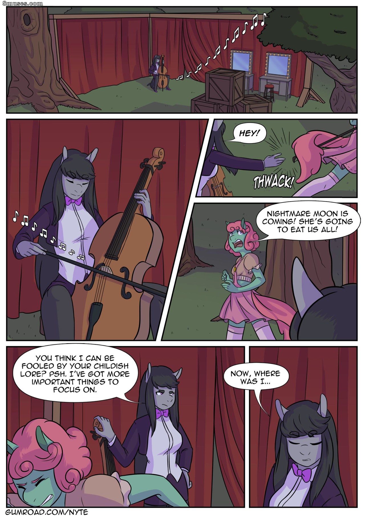 Nyte Vore Comics - La pesadilla de Octavia - Página 2