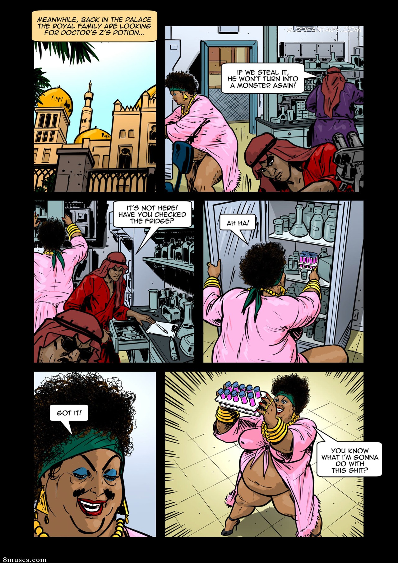 Fansadox Comics - Fansadox 602 - Inferno do harém do terror - Parte 8 - Predondo - Página 32