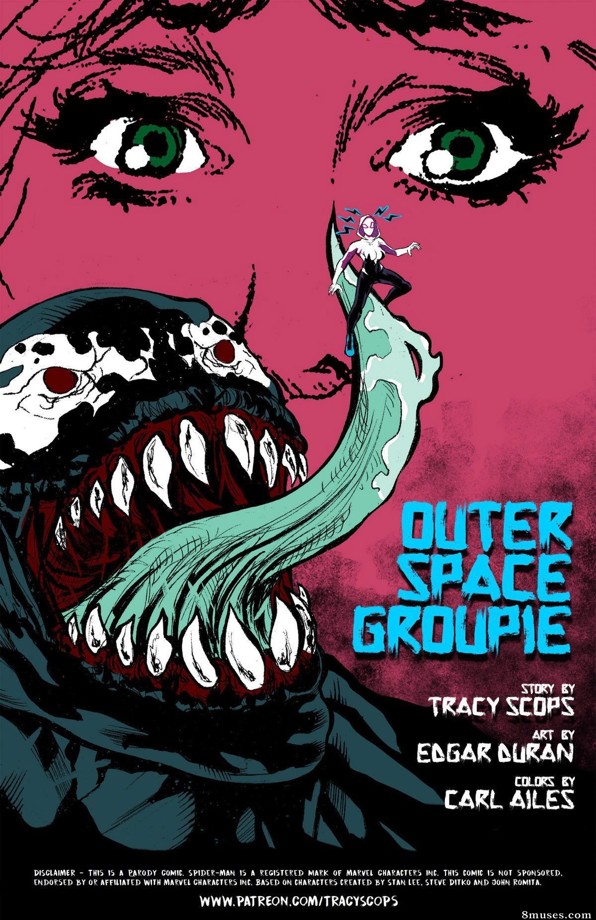 Tracy Scops Comics - Outerspace Groupie - Page 2
