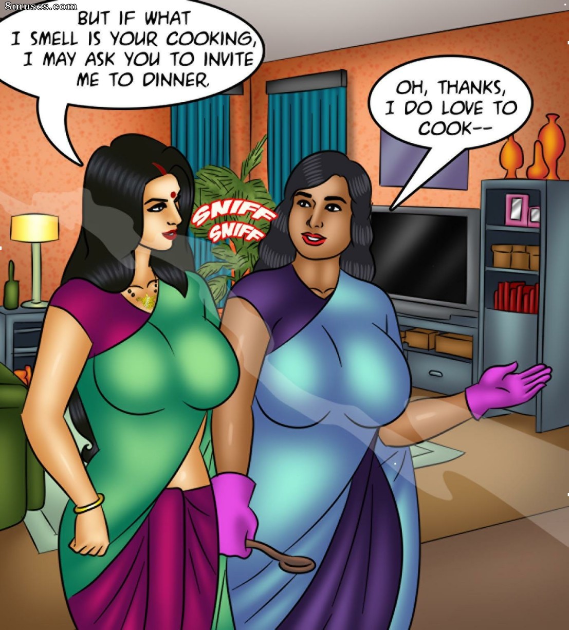 Kirtu.com Comics - Savita Bhabhi - Épisode 117 - La milf d'à côté - Page 38