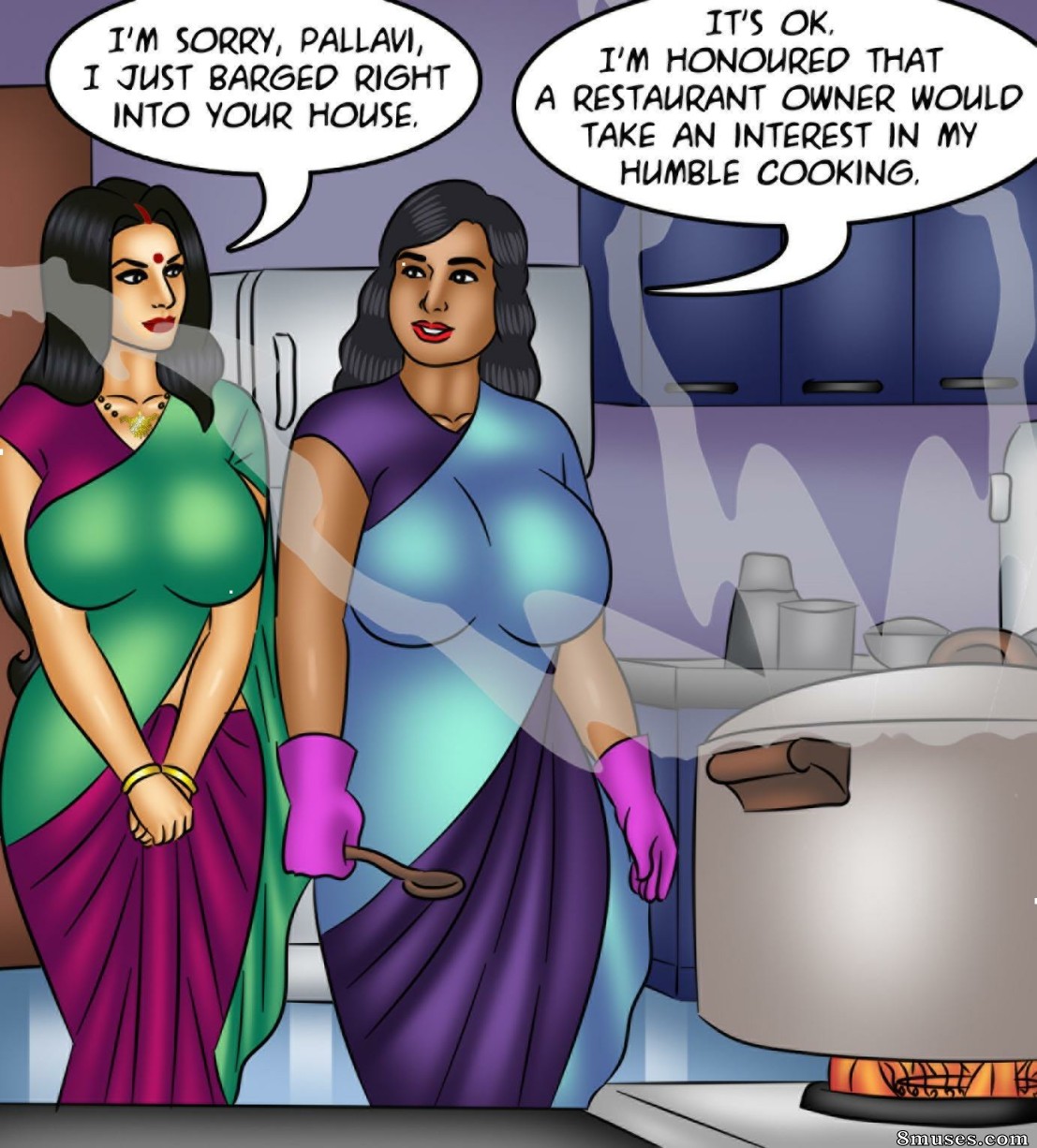 Kirtu.com Comics - Savita Bhabhi - Épisode 117 - La milf d'à côté - Page 40
