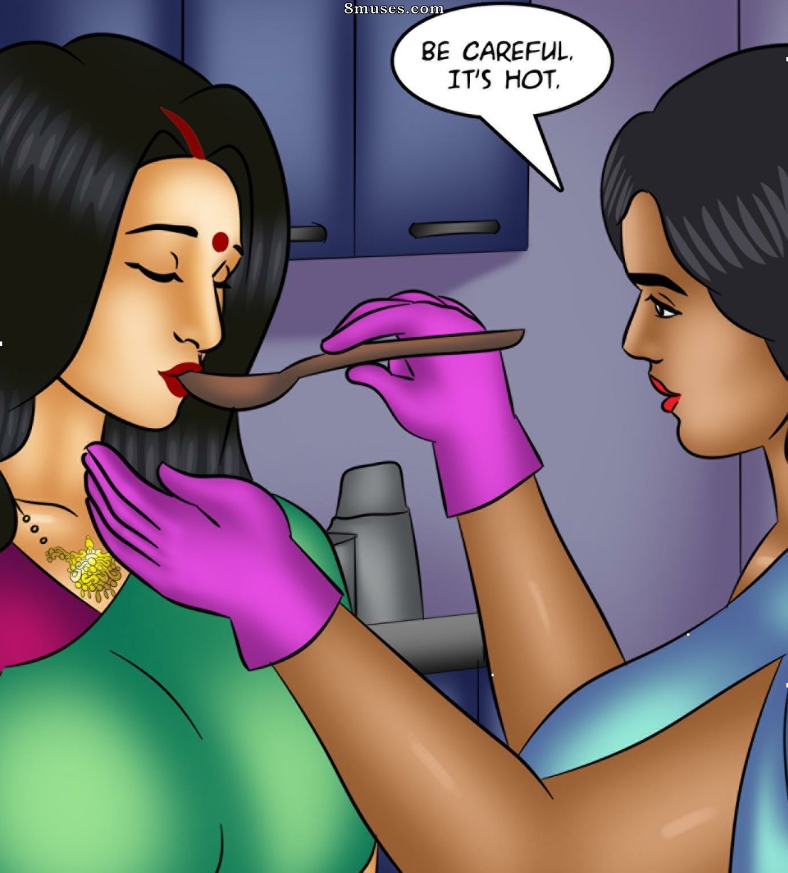 Kirtu.com Comics - Savita Bhabhi - Episódio 117 - A milf da porta ao lado - Página 44