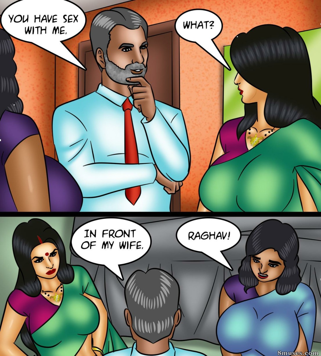 Kirtu.com Comics - Savita Bhabhi - Episódio 117 - A milf da porta ao lado - Página 76