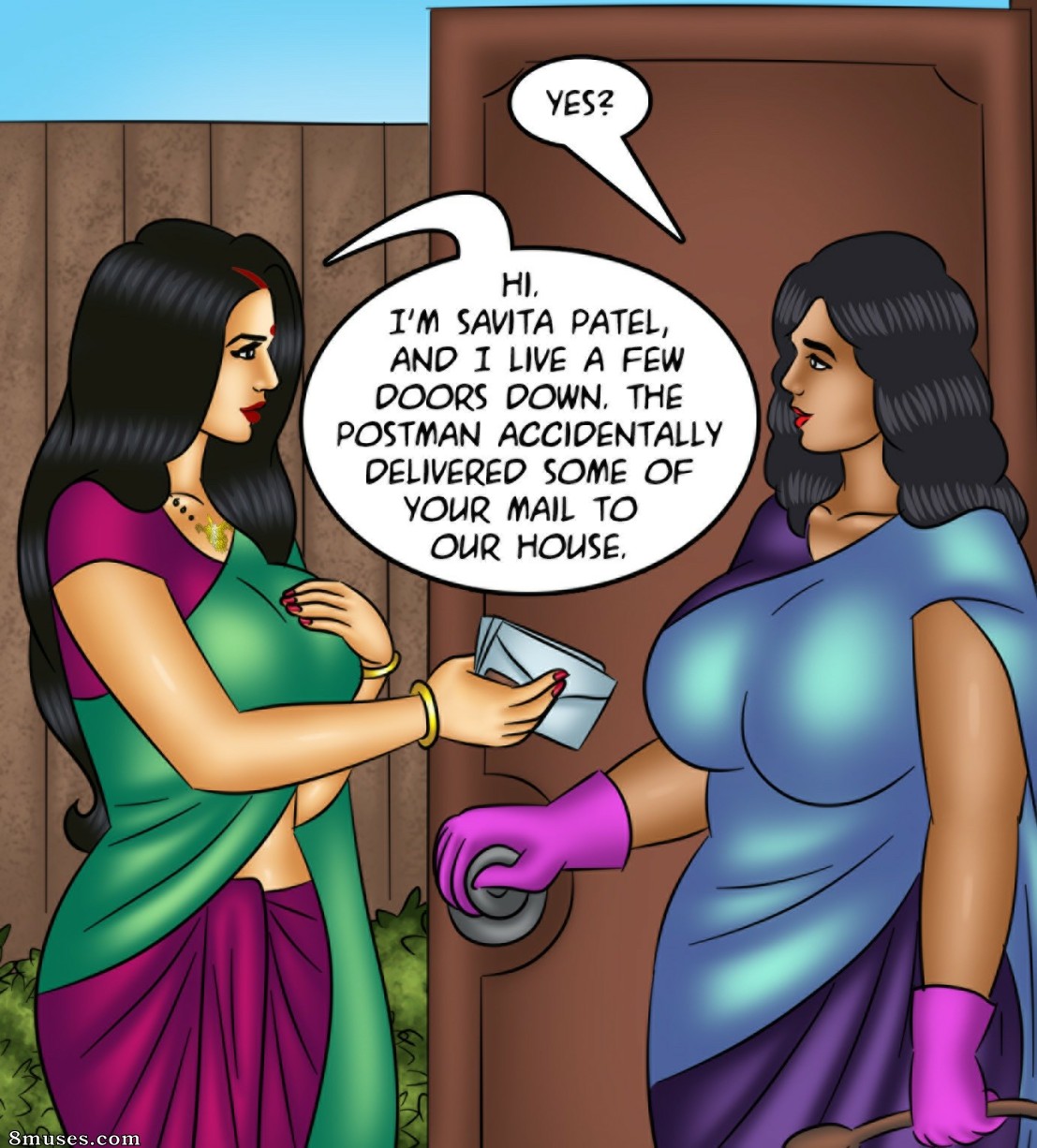 Kirtu.com Comics - Savita Bhabhi - Épisode 117 - La milf d'à côté - Page 35