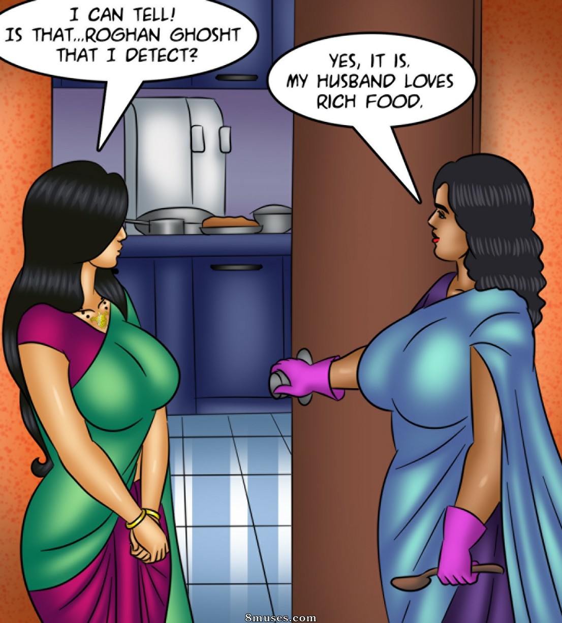 Kirtu.com Comics - Savita Bhabhi - Episodio 117 - La milf de al lado - Página 39
