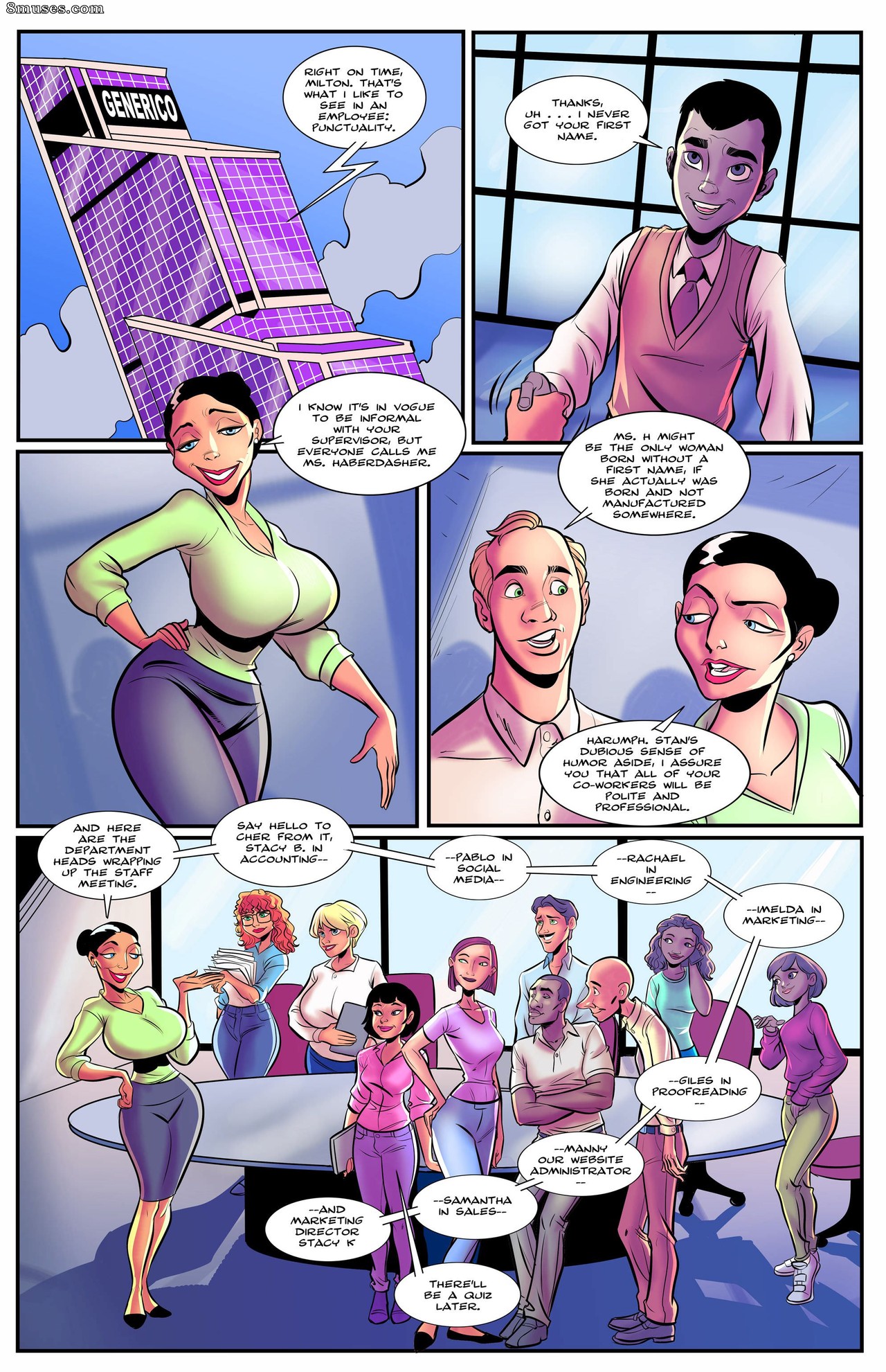 Page 3 | BE-Story-Club-Comics/Human-Resources/Issue-1 | 8muses - Sex Comics