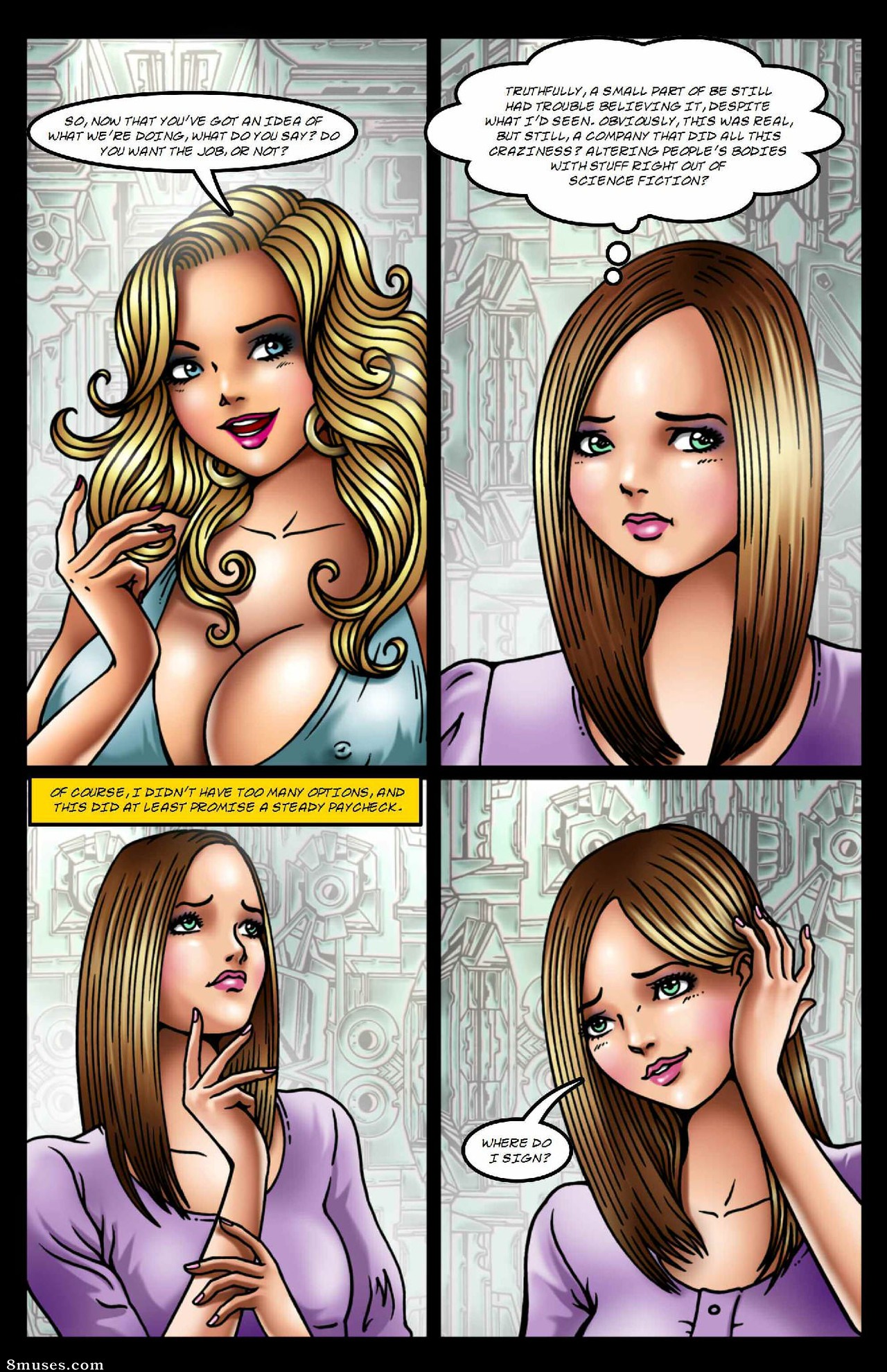 BE Story Club Comics - The Boob Job - Page 12