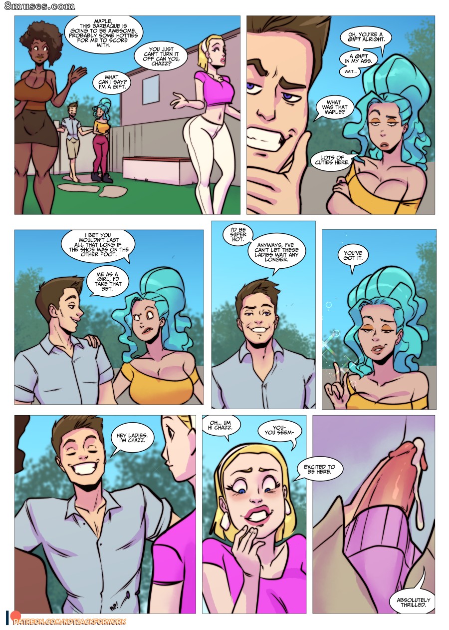NotZackForWork Comics - Chazz n'est pas au courant - Page 1