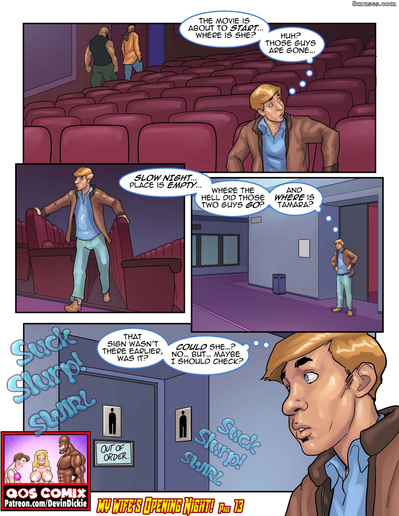 Devin Dickie Comics - My Wife's Opening Night - Page 13