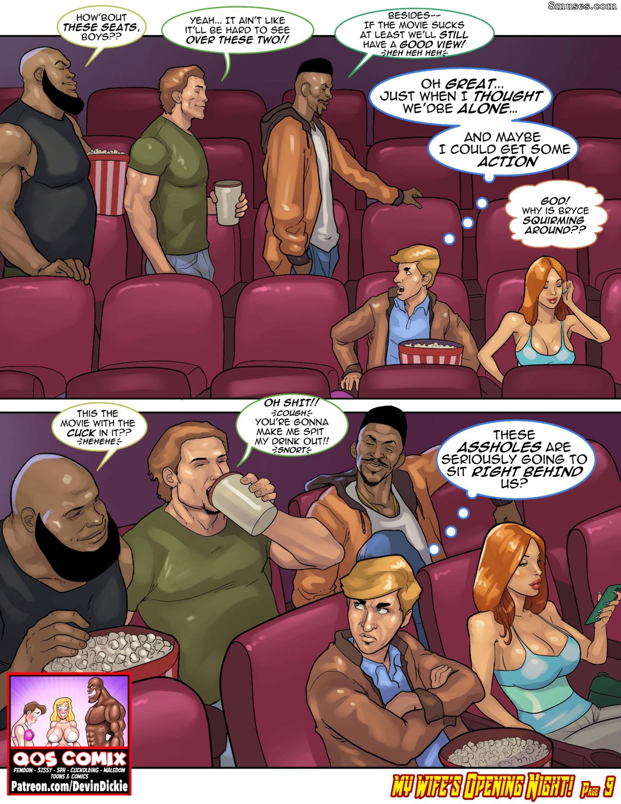 Devin Dickie Comics - My Wife's Opening Night - Page 9