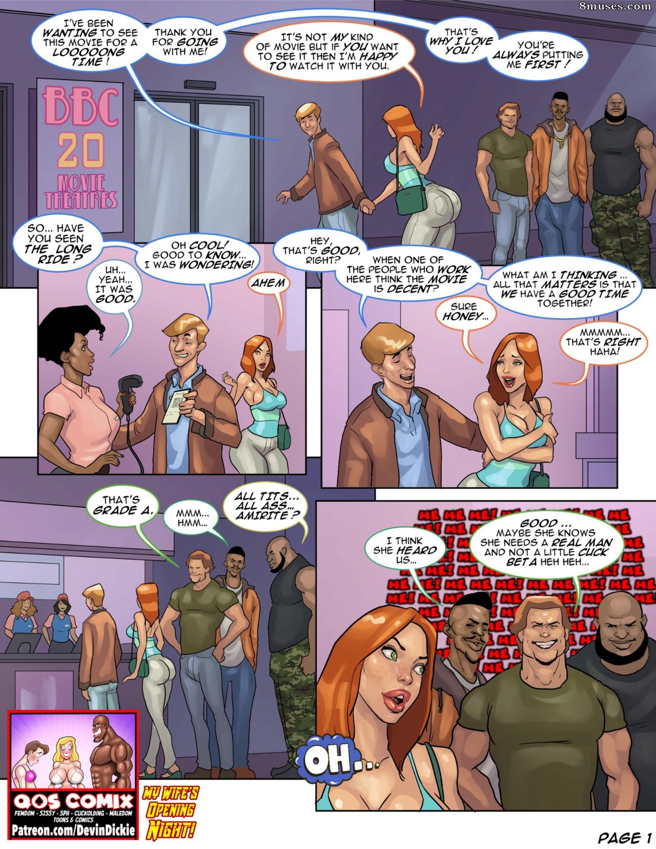 Devin Dickie Comics - My Wife's Opening Night - Page 2