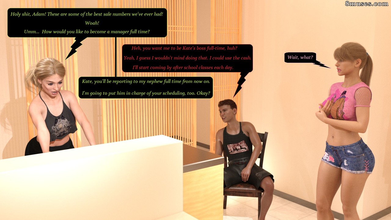 BottomAllTheWay - Adam The Bully Screws My Mom - Page 105