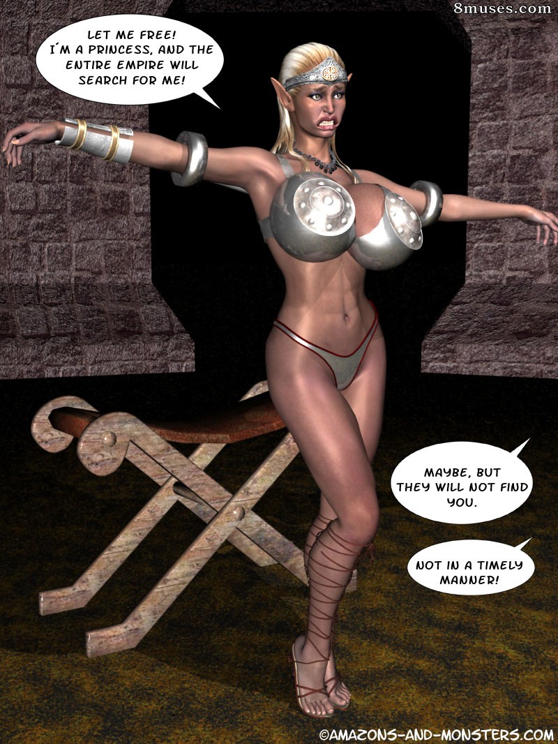 Amazons and Monsters Comics - Princesse d'Ak'tnaa - Condamnée ! - Page 7
