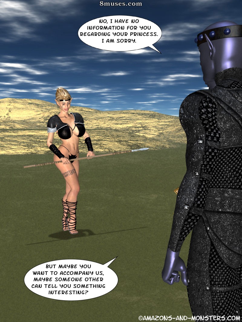 Amazons and Monsters Comics - Princesse d'Ak'tnaa - Condamnée ! - Page 8