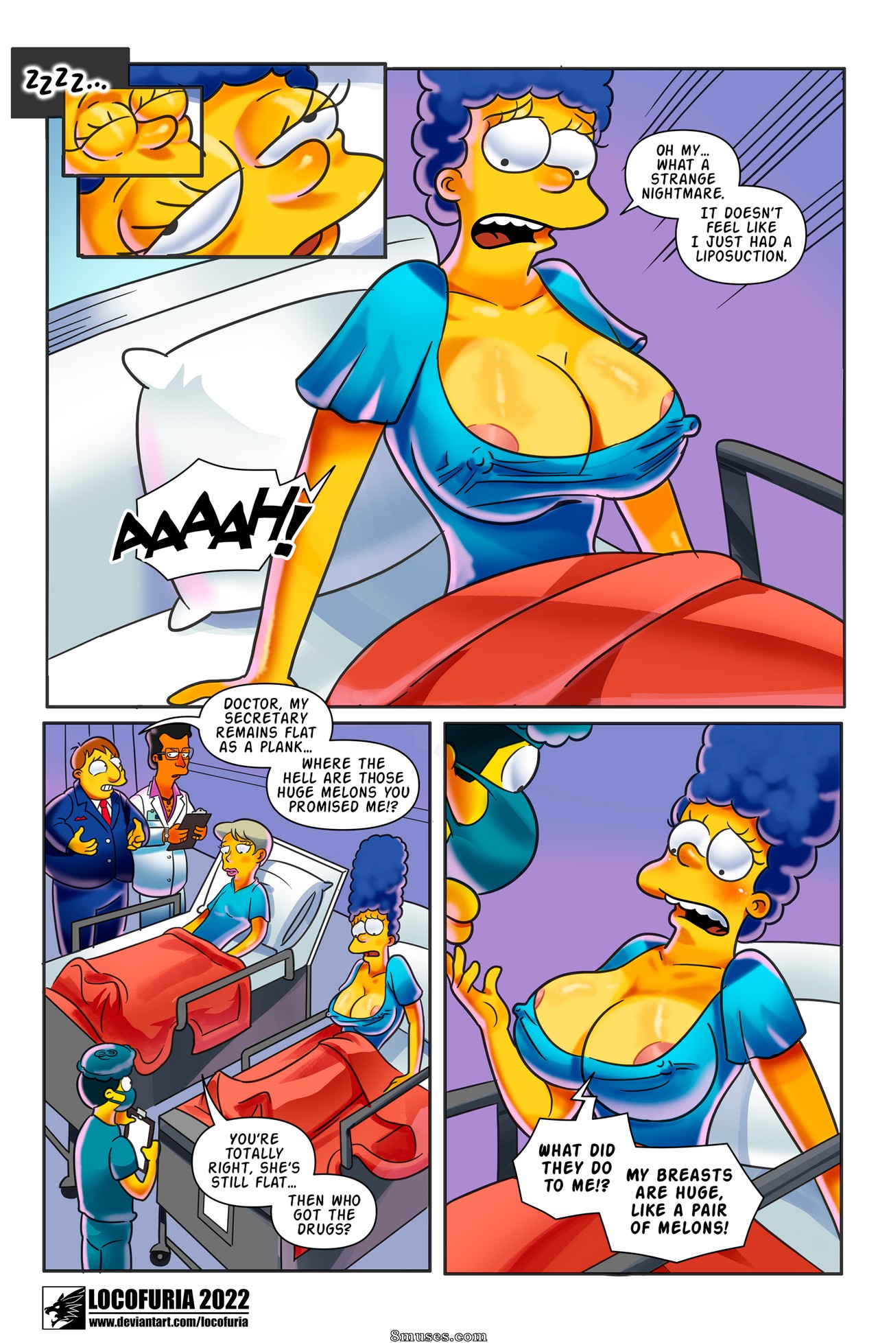 Page 10 | Locofuria-Comics/Big-Breasts | 8muses - Sex Comics