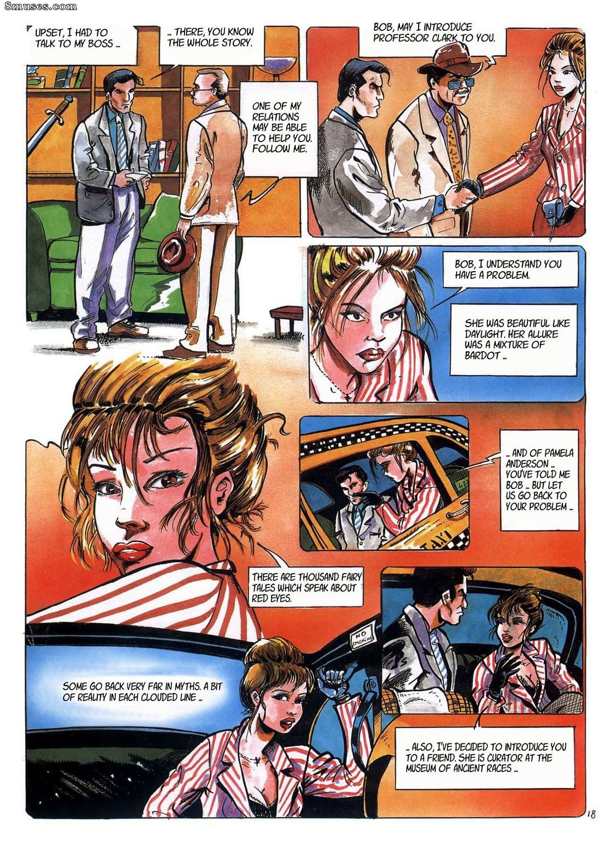 Classic Comics Collection - The Girl With Red Eyes - Page 19