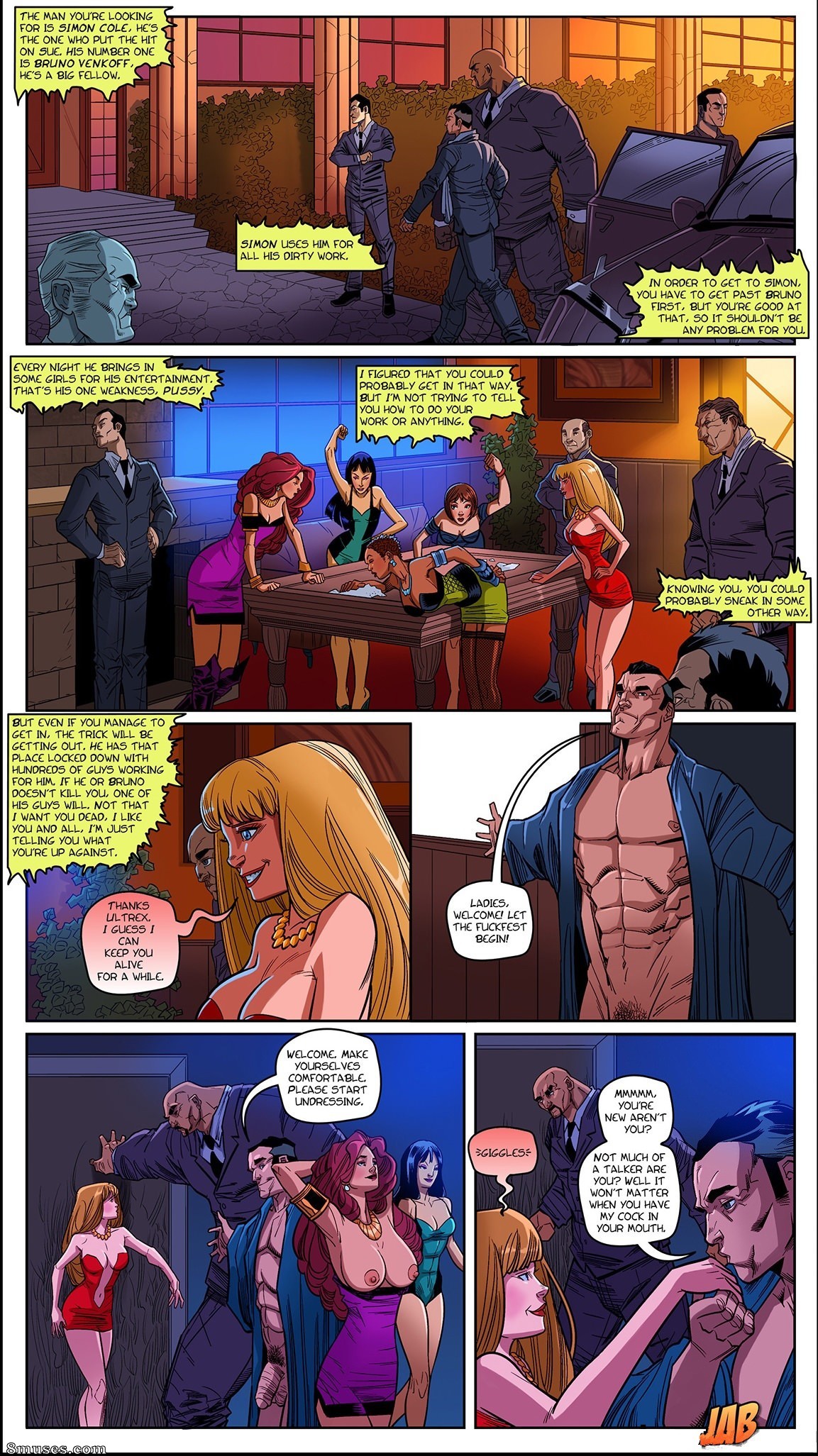 Page 12 | JAB-Comics/Red-Angel/Red-Angel-2 | 8muses - Sex Comics