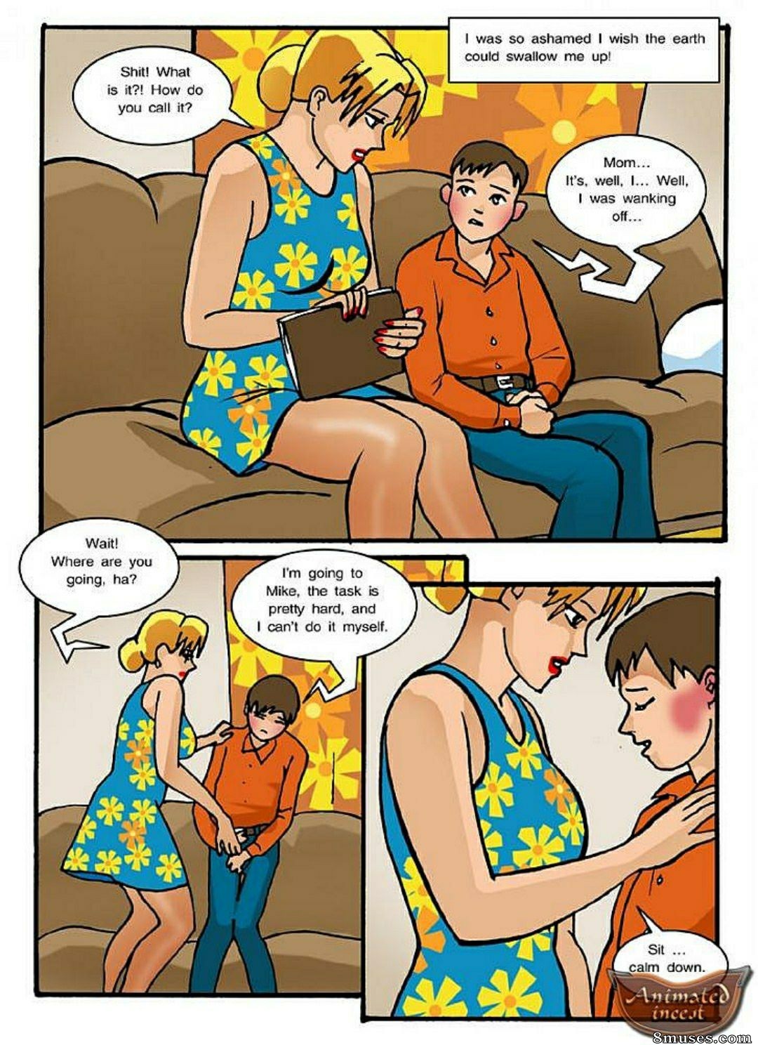 Page 3 | Animated-Incest-Comics/Hometask | 8muses - Sex Comics