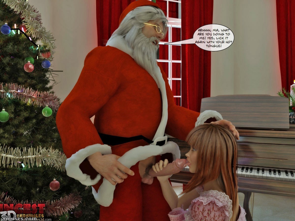 IncestChronicles3D Comics - Presente de Natal. Parte 2 - Página 34