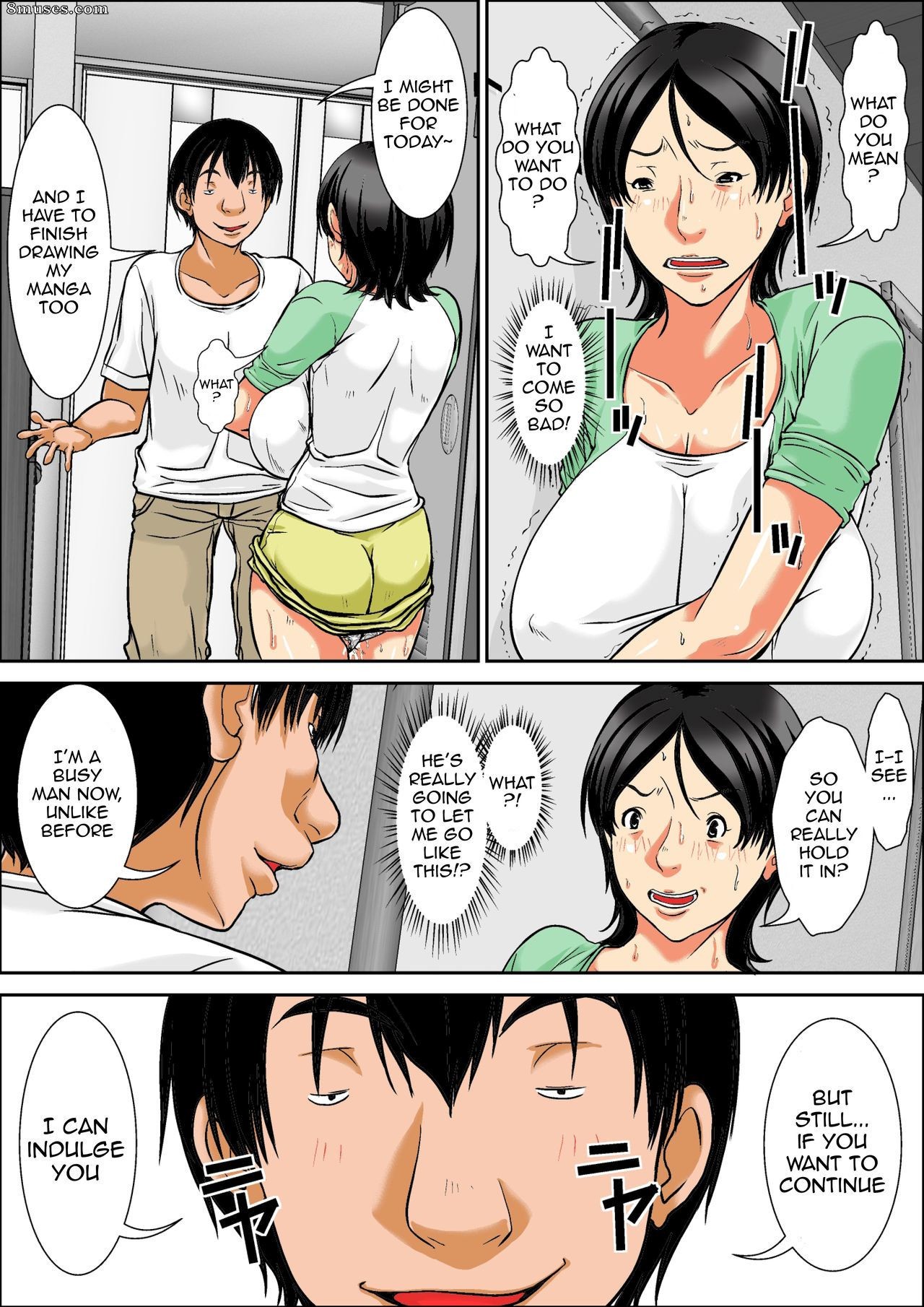 Hoyoyodou - Hey! It is said that I urge you mother and will do what! ... mother Hatsujou - 1st part - Page 38
